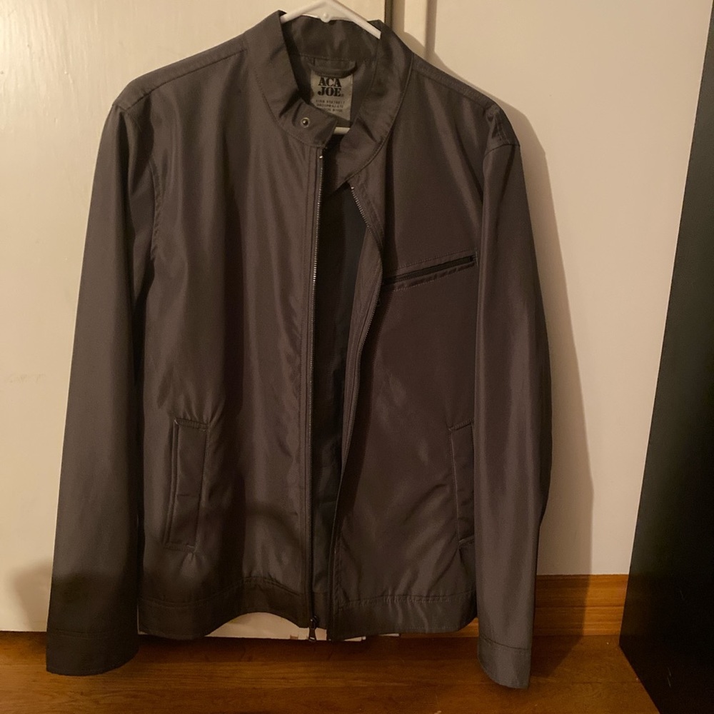 Grey mid weight jacket